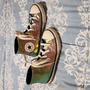 Converse High Tops Little Girls sz 1